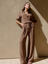 BLUSA CATARINA MARROM