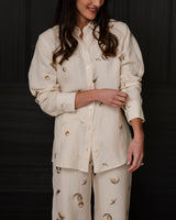 CAMISA JÚLIA LINHO SHELLS