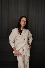 CALÇA AMANDA LINHO SHELLS