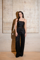 TOP LUNA DRAPEADO PRETO