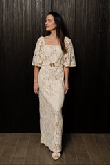 VESTIDO FLORA OFF WHITE