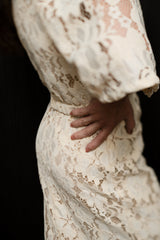 VESTIDO FLORA OFF WHITE