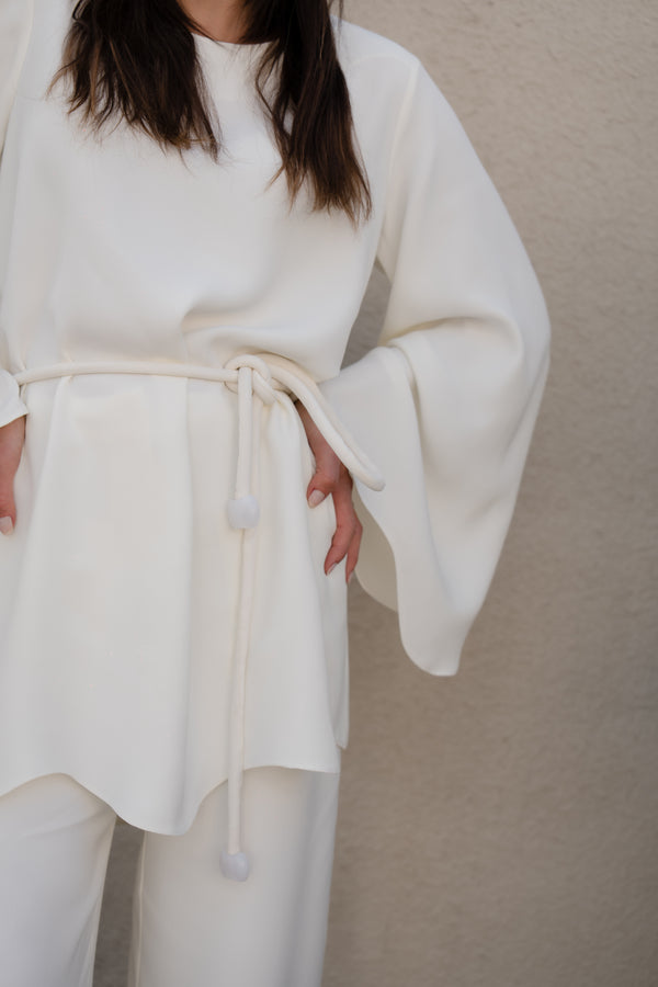 VESTIDO OLGA OFF WHITE