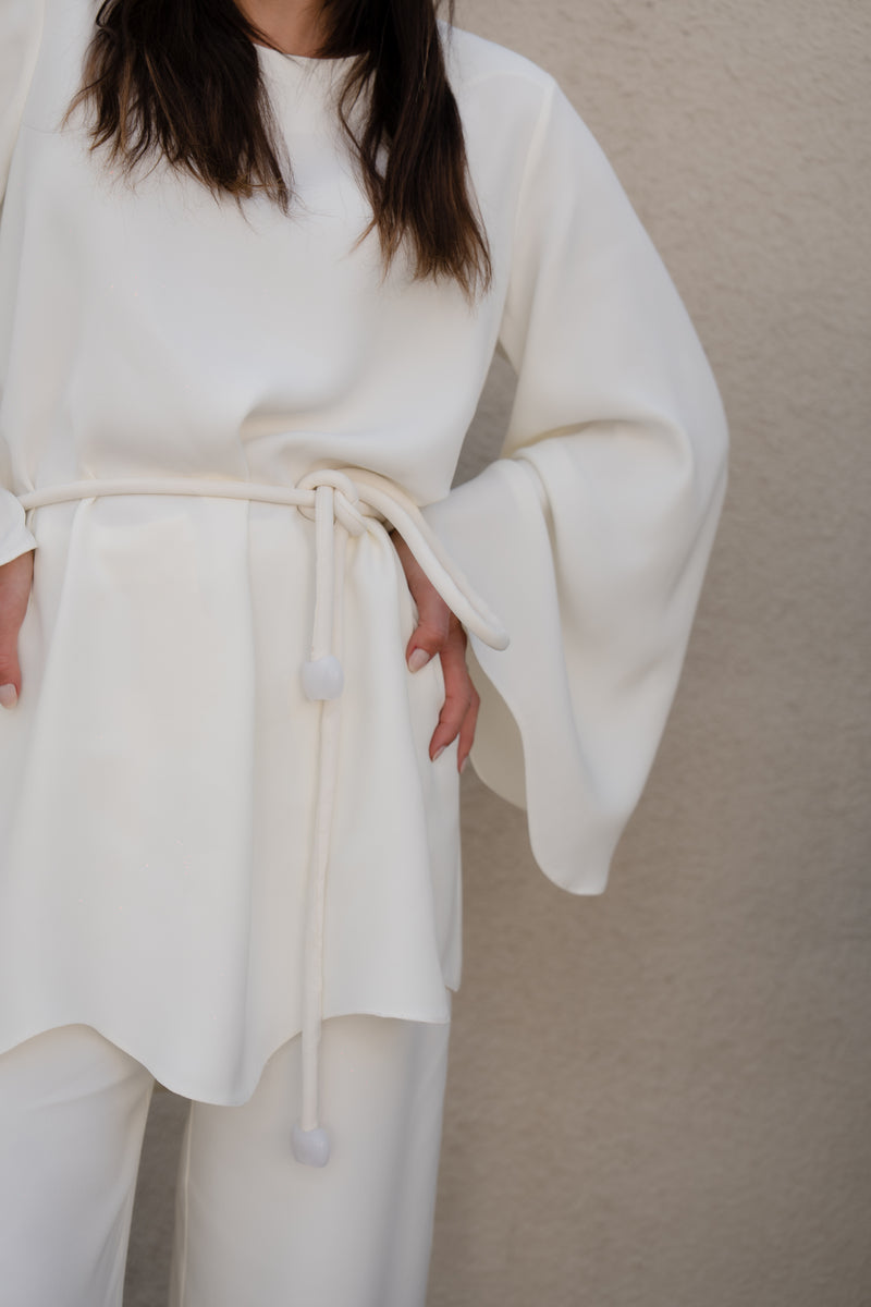 VESTIDO OLGA OFF WHITE
