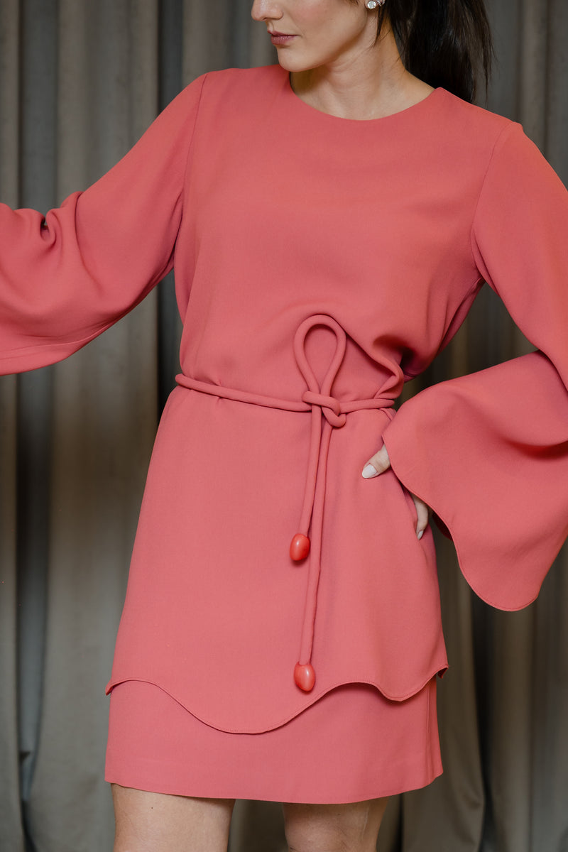 VESTIDO OLGA MELANCIA