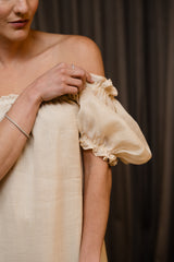 VESTIDO ANDRESSA MANTEIGA