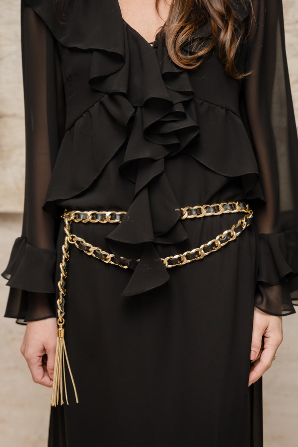 CINTO CHLOE CORRENTE PRETO