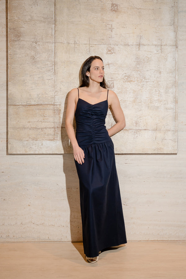 VESTIDO MANUELA FRANZIDO