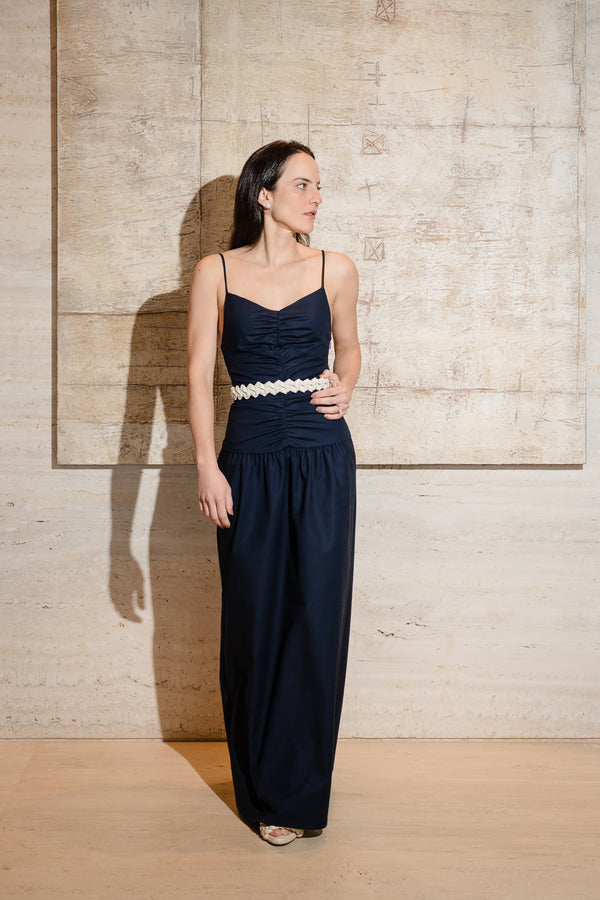VESTIDO MANUELA FRANZIDO