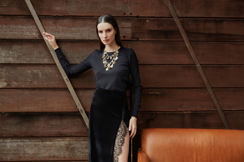 TRICOT JÚLIA PRETO