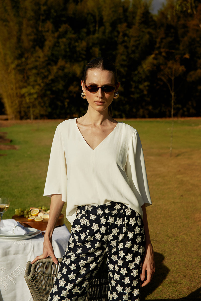 BLUSA IRON BRANCA