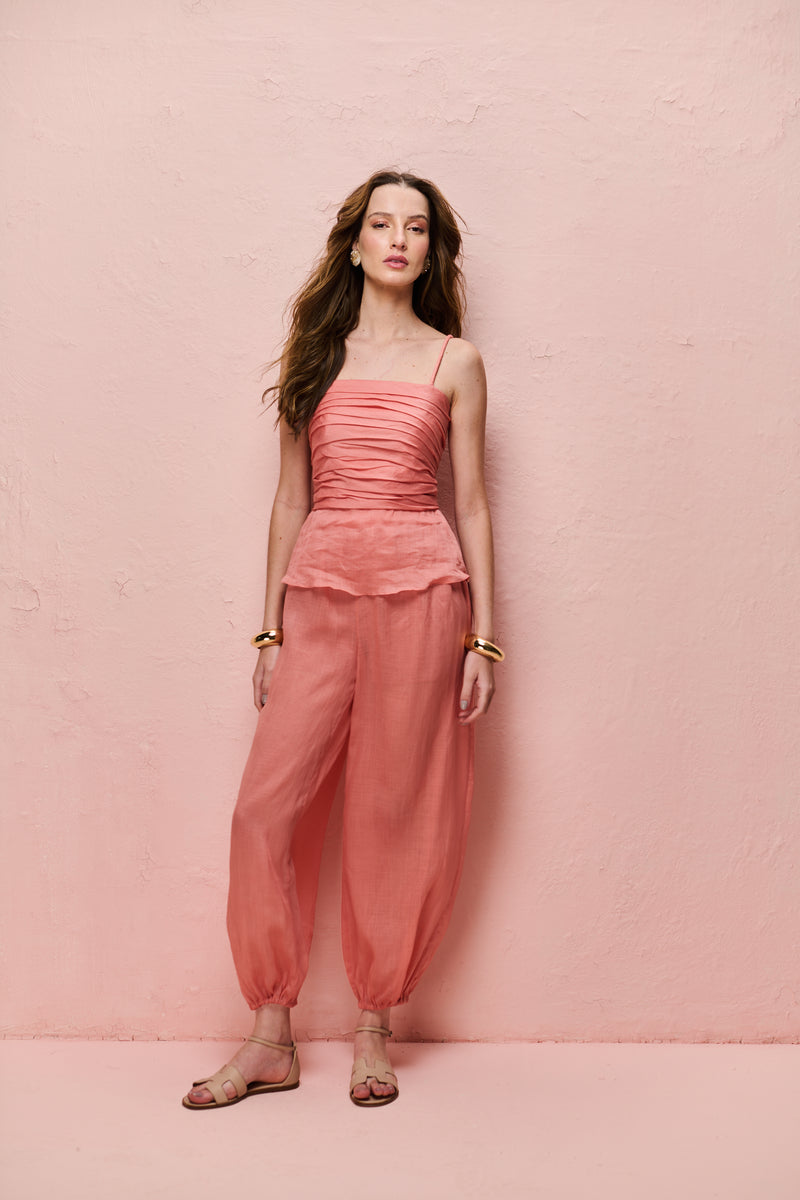 CALÇA ESTHER ALADIM MELANCIA