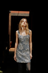 VESTIDO NINA AZUL