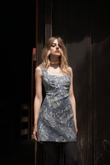 VESTIDO NINA AZUL