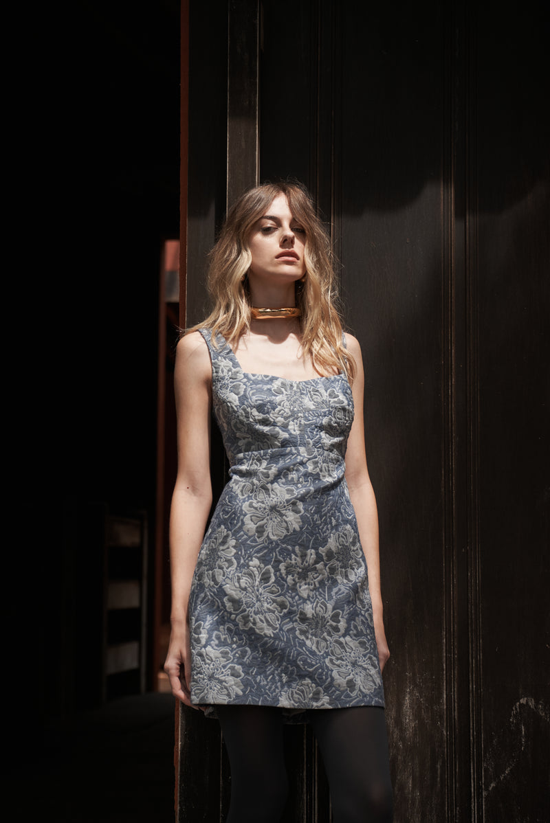 VESTIDO NINA AZUL