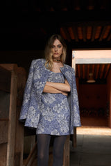 CASACO NINA AZUL