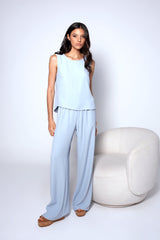 CALÇA SILVINHA AZUL CLARO