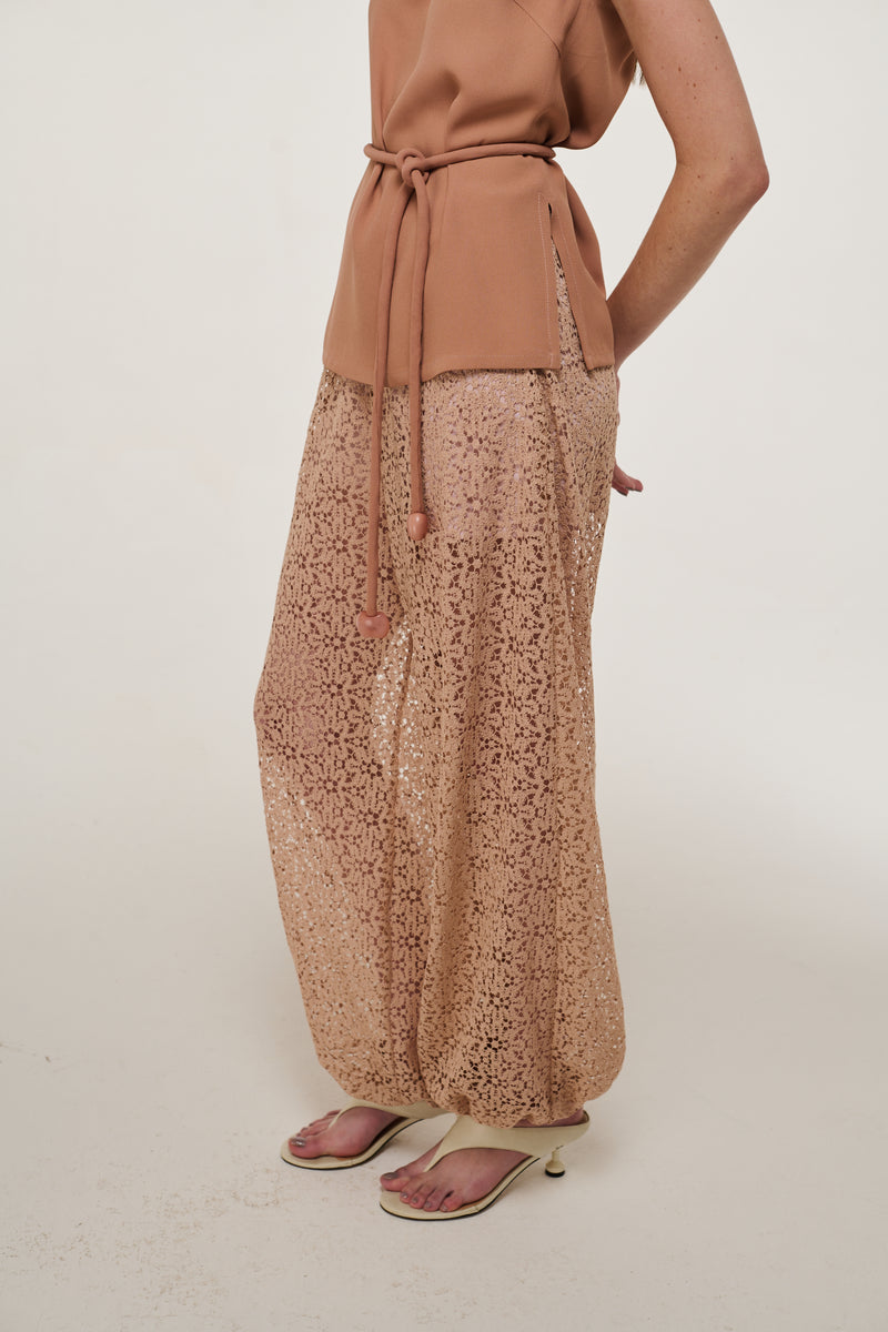 CALÇA EVA ALADIM CAPUCCINO