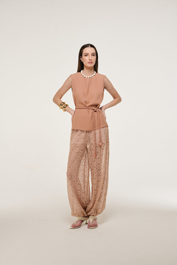 BLUSA LÍVIA CAPUCCINO