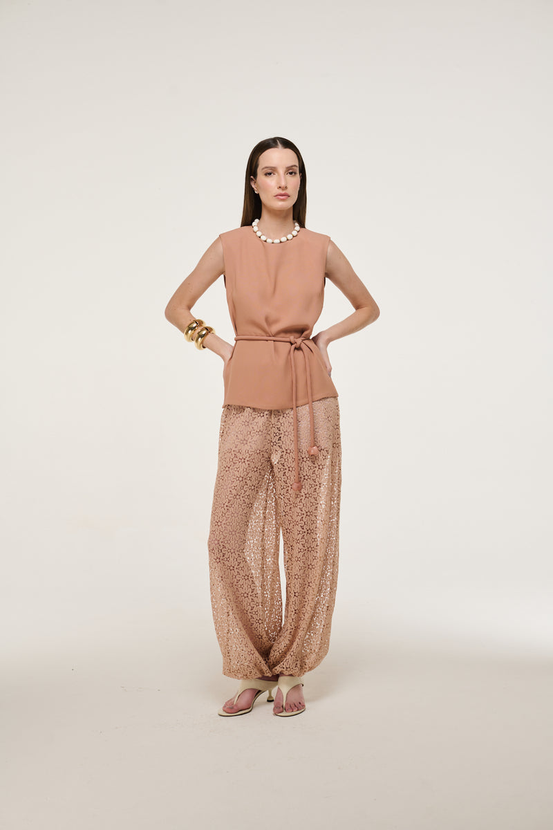 CALÇA EVA ALADIM CAPUCCINO