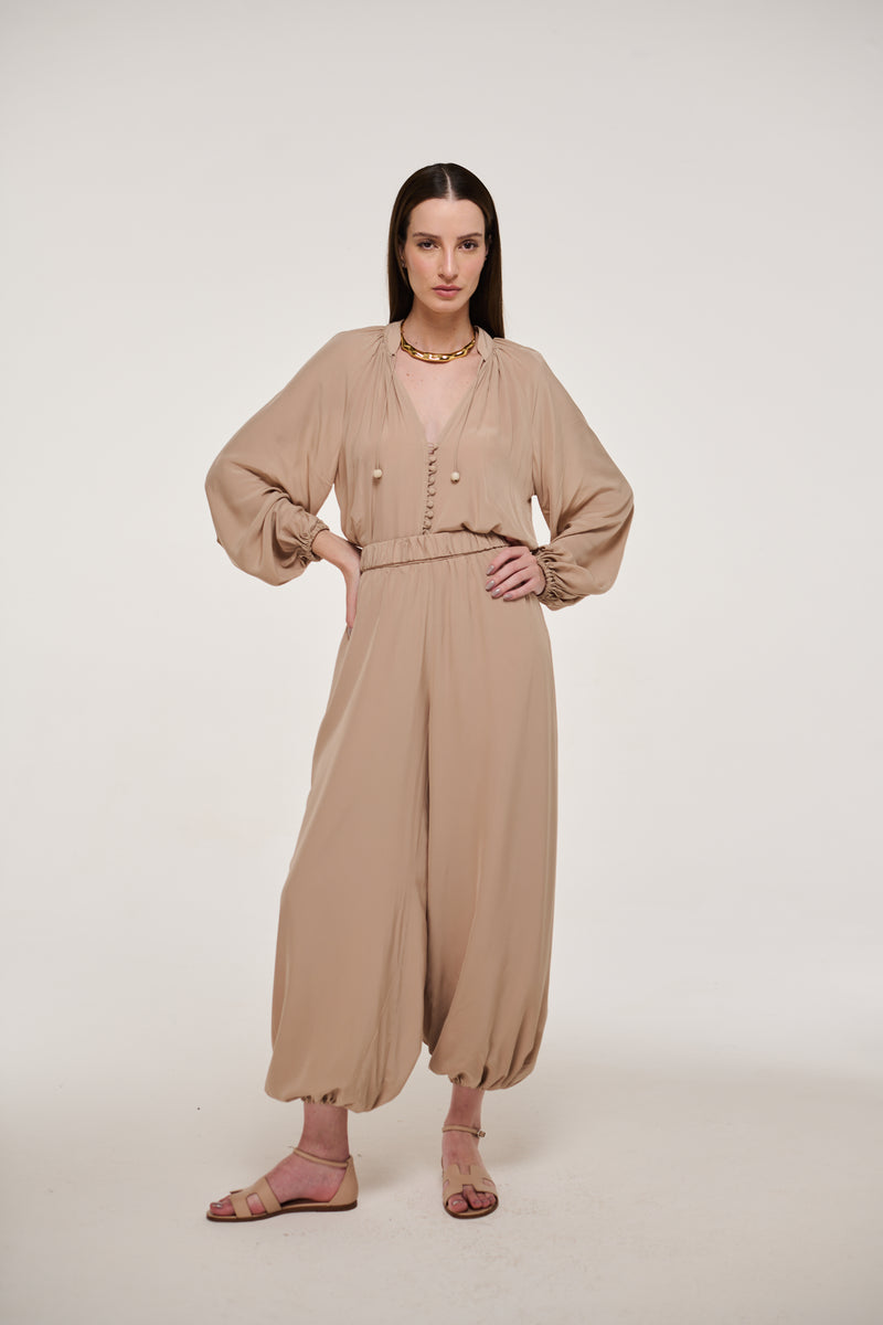 CALÇA BELA ALADIM CAPUCCINO