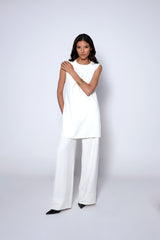 BLUSA SARITA LONGA OFF WHITE