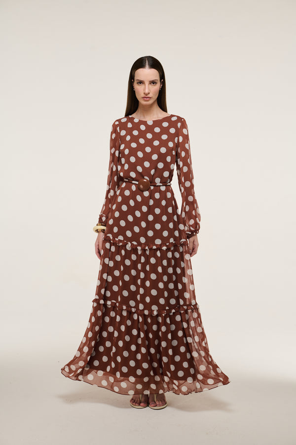 VESTIDO ALESSANDRA POÁ LONGO