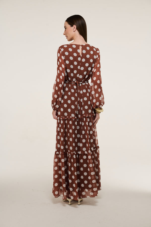 VESTIDO ALESSANDRA POÁ LONGO