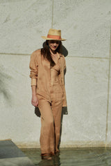 CAMISA RENATA CARAMELO
