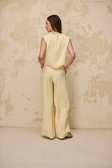 CALÇA ANDREA AMARELA