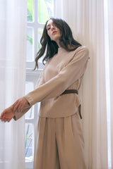 BLUSA SORAYA BEGE