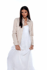CAMISA LIZ COURO
