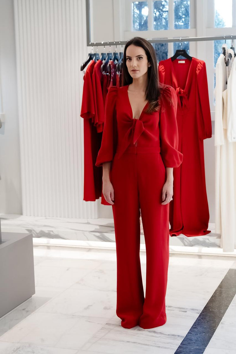 MACACÃO MARINA VERMELHO